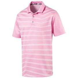 Puma Alterknit Prismatic Polo pale pink Panské trička na golf