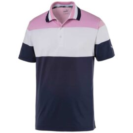 Puma Nineties Polo pale pink Panské trička na golf