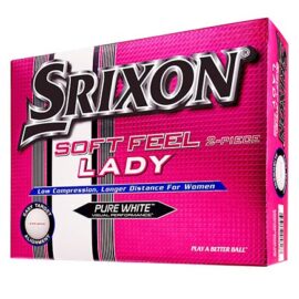 Golfové míčky Srixon Soft Feel Lady 12-pack Nové golfové míčky