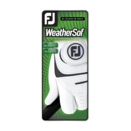 FootJoy WeatherSof white pánská golfová rukavice Vánoční akce