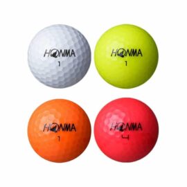 Honma A1 MULTICOLOR 12-pack golfové míčky Barevné golfové míčky