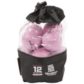 Masters barevné míčky 12pack růžové Nové golfové míčky