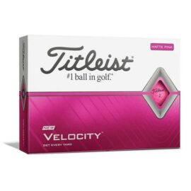 Titleist Velocity Matt barevné golfové míčky Nové golfové míčky