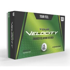 Wilson Tour Velocity Feel 15-pack golfové míčky Nové golfové míčky