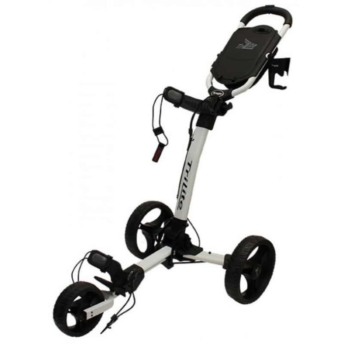 Axglo TriLite golfový vozík (včetně sady příslušenství) Tříkolové golfové vozíky