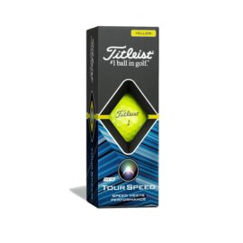 Titleist Tour Speed yellow 12pack golfové míčky Luxusní golfové dárky