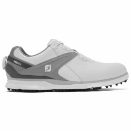 Footjoy Pro SL BOA white/grey golfové boty Pánské boty na golf