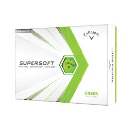 Callaway Supersoft green 12-pack golfové míčky Golfové míčky Callaway