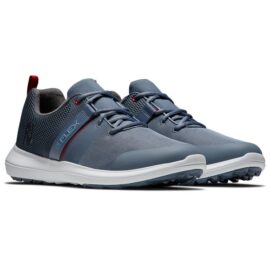 Footjoy Flex steel blue/red golfové boty Pánské boty na golf