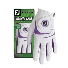 FootJoy WeatherSof Ladies white dámská golfová rukavice Dámské golfové rukavice