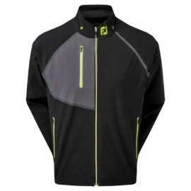 Footjoy HydroTour Jacket black nepromokavá golfová bunda Luxusní golfové dárky