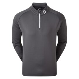 pánská golfová mikina footjoy performance chill out pullover grey
