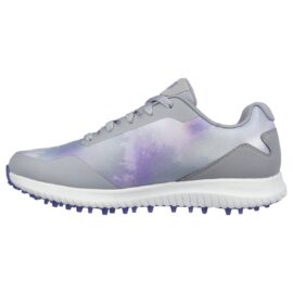 skechers go golf max 2 splash grey/purple dámské golfové boty
