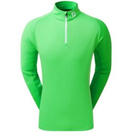 pánská golfová mikina footjoy golf chill out pullover green