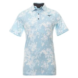pánské golfové polo tričko mizuno flora polo dream blue